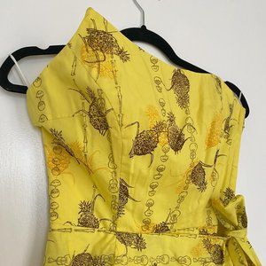 Perfect Pineapple Pinup Tiki Dress-S